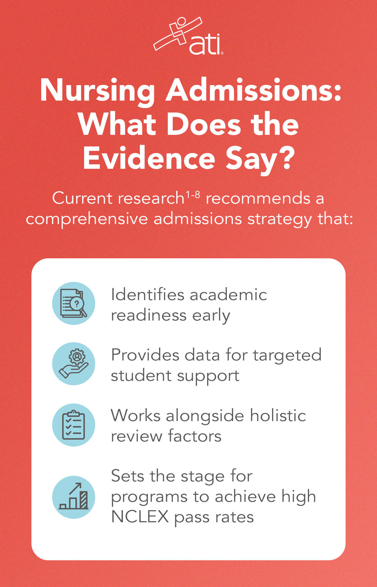 What does research show about nursing school admission approaches?