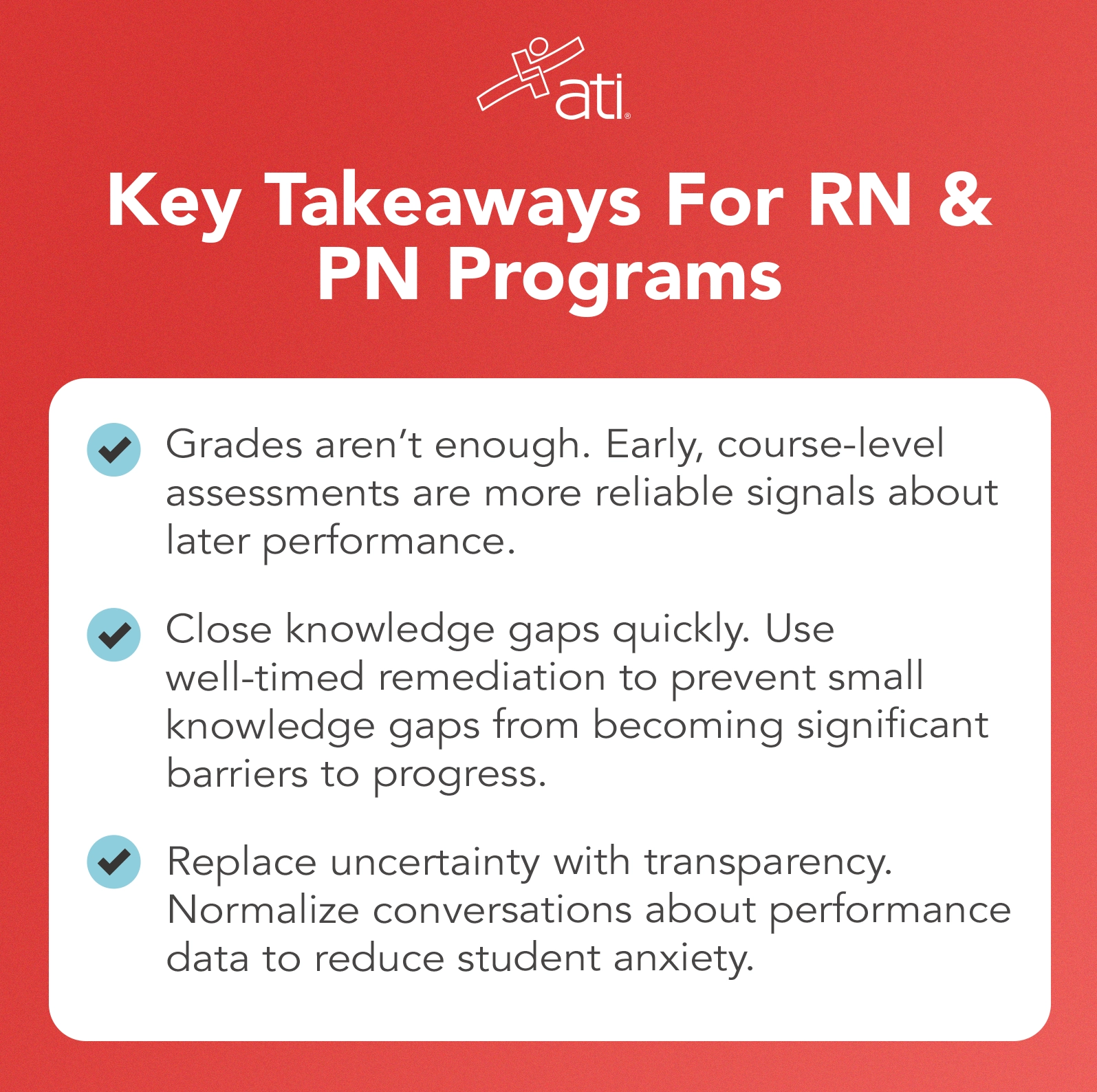 Key Takeaways for PN & RN Programs