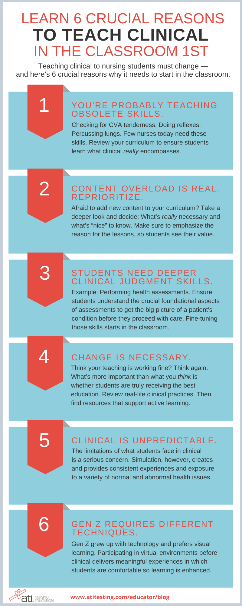 LEARN 6 CRUCIAL REASONS WHY YOU SHOULD TEACH CLINICAL IN THE CLASSROOM