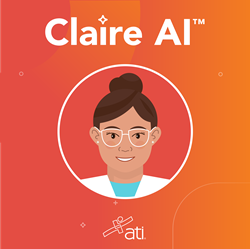 Claire AI ATI branded Claire AI™️ helps nursing faculty work more efficiently