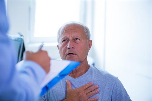 Communication issues can result in patient harm. Patient consulting healthcare provider