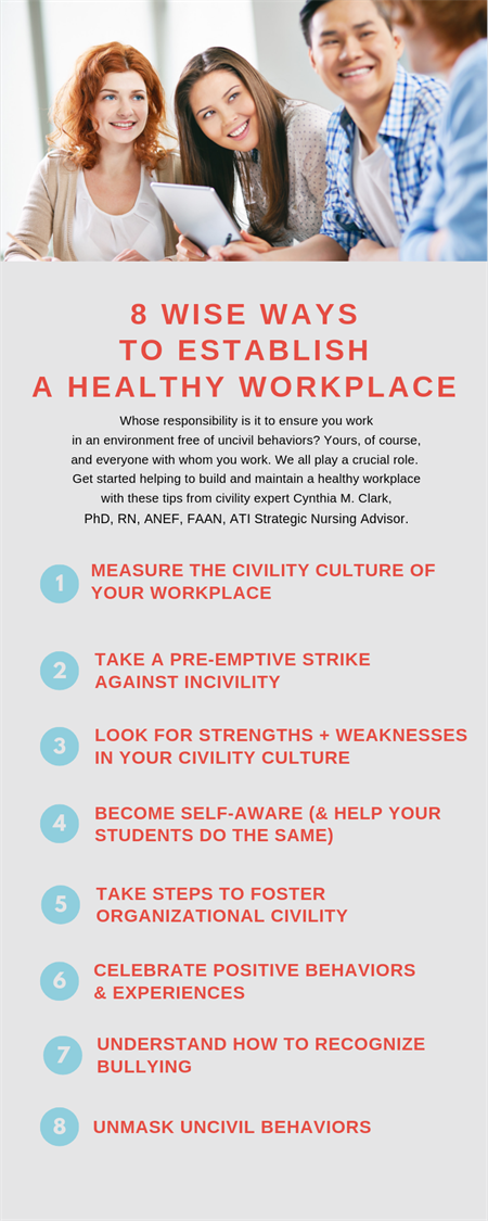 8 Wise Ways to Establish a Healthy Workplace