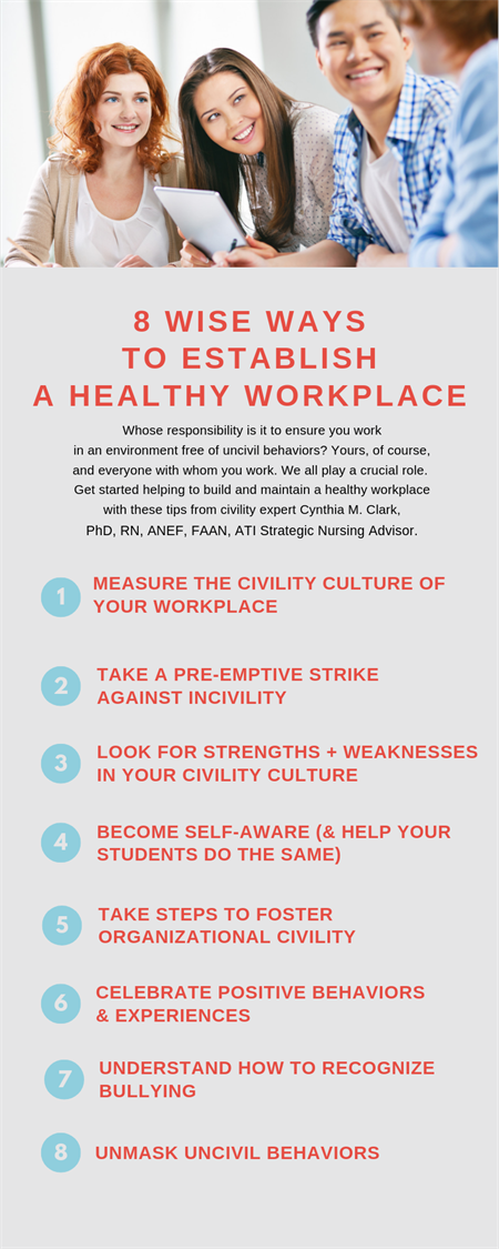 8 Wise Ways to Establish a Healthy Workplace 8 Wise Ways to Establish a Healthy Workplace