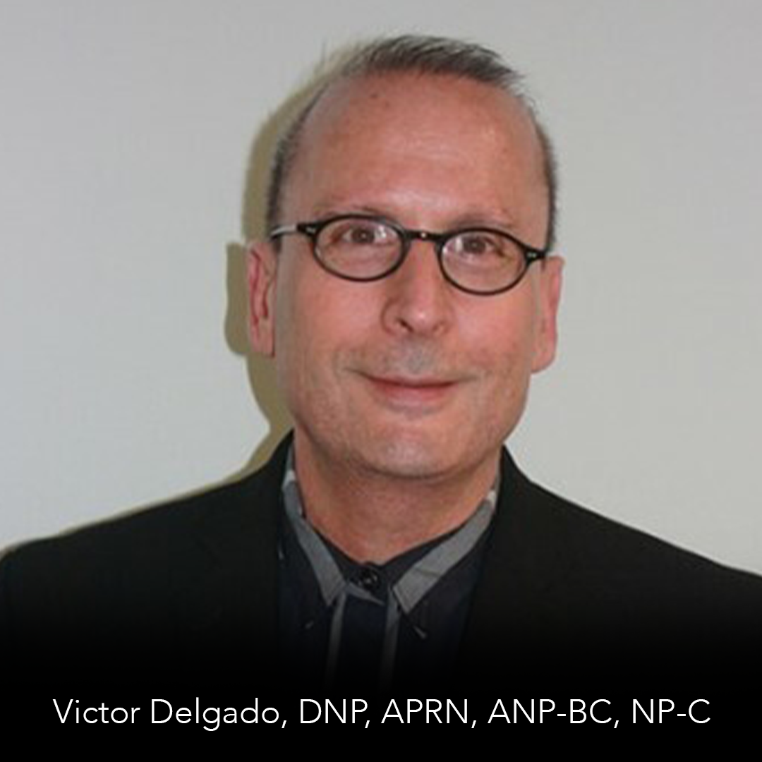Victor Delgado, DNP, APRN, ANP-BC, NP-C, is on faculty at Florida International University