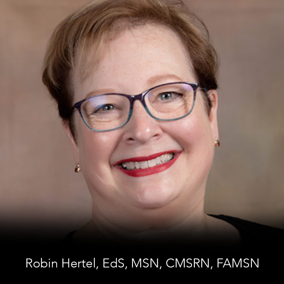 Robin Hertel is an inaugural fellow of the AMSN