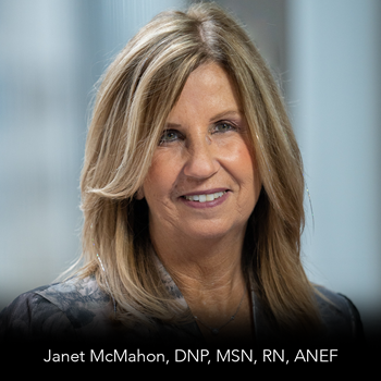 Janet McMahon is a client success nurse educator strategies at ATI