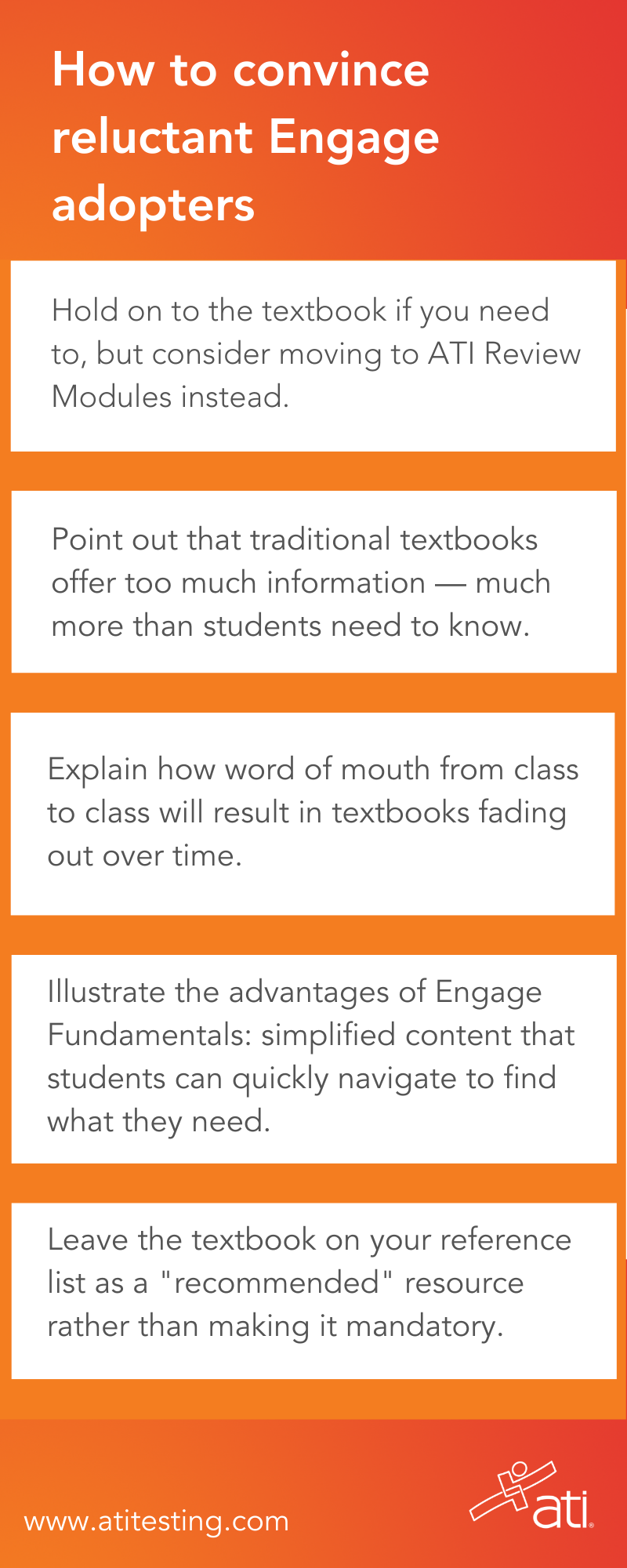 How to convince reluctant Engage adopters