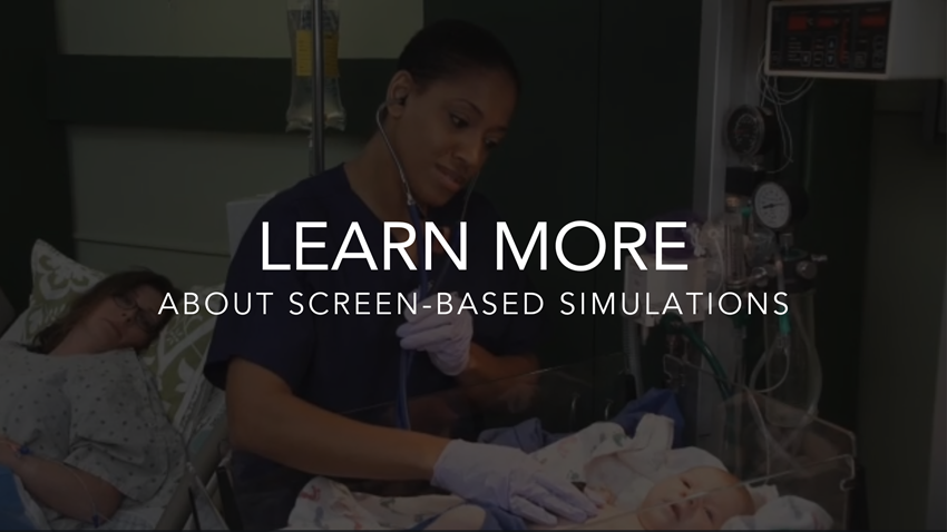 LEARN MORE ABOUT SCREEN-BASED SIMULATIONS LEARN MORE ABOUT SCREEN-BASED SIMULATIONS