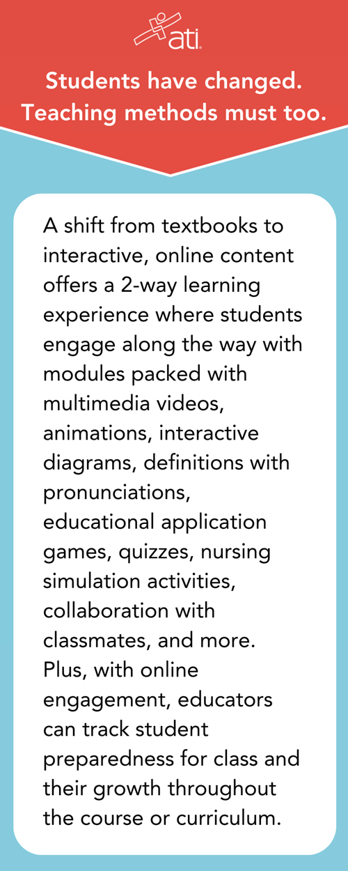 Why interactive online learning is needed Why today's students need interactive online learning rather than textbooks