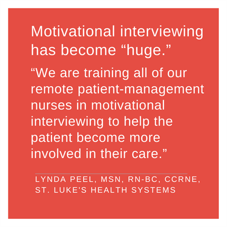 Motivational interviewing quote by Lynda Peele