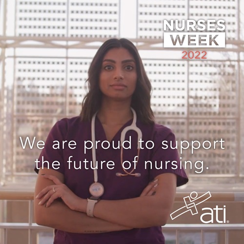 Proud to support the future of nursing Proud to support the future of nursing