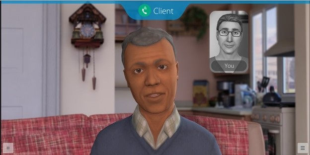 Telehealth simulations allow students to practice with the technology Telehealth simulations allow students to practice with the technology