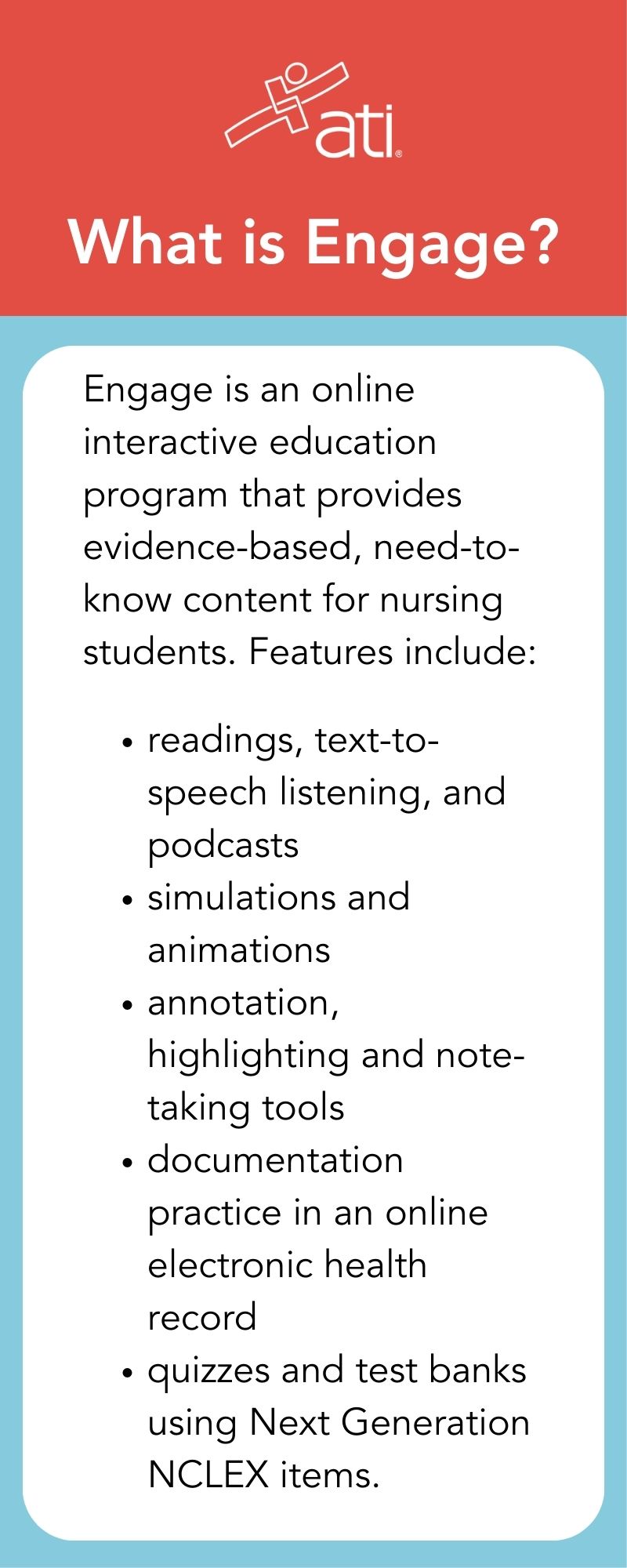 The Engage Series teaches clinical judgment to nursing students