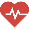 Heart EKG icon
