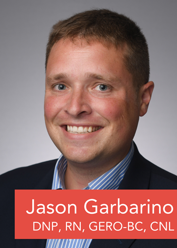 Jason Garbarino headshot Jason Garbarino is the talent director for healthcare at inSpring