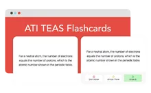 ATI TEAS Flashcards